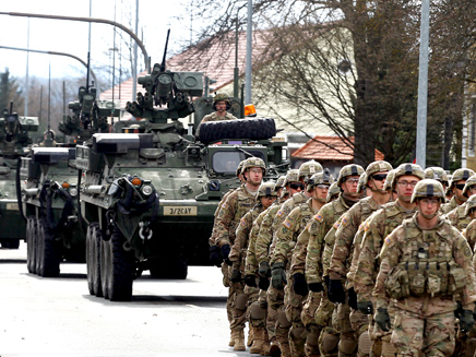 כוחות אמריקניים במזרח אירופה? (צילום: רויטרס)