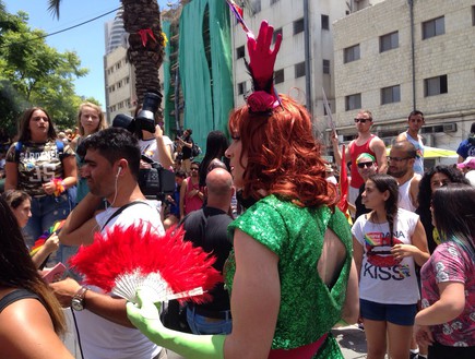 מצעד הגאווה בחיפה 2015 (צילום: תומר ושחר צלמים)