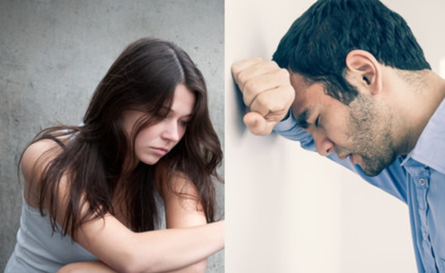 דיכאון - נשים מול גברים (צילום: אימג'בנק / Thinkstock)