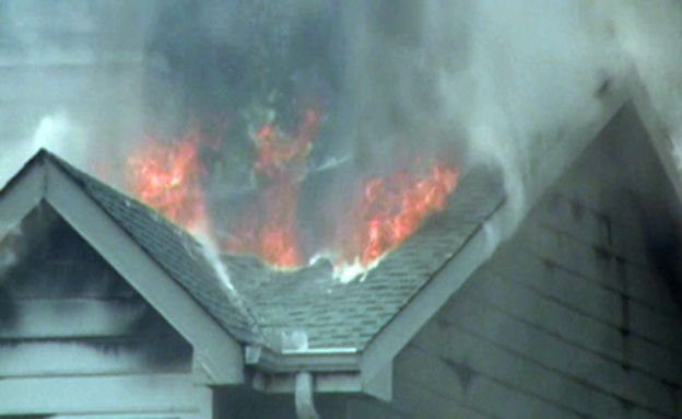 השריפה פגעה בביתם של 29 תושבים (צילום: רויטרס)