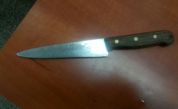 הסכין שנשא החשוד