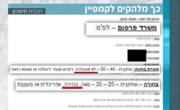 המסמך שנחשף