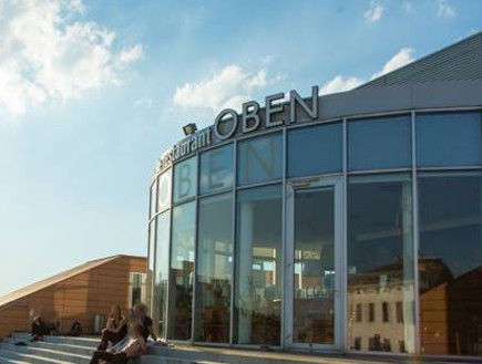 מסעדת אובן, גג ספרייה (צילום: צילום מתוך דף הפייסבוק)