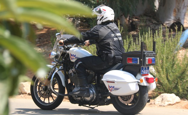 אופנועים משטרה צבאית (צילום: שי לוי)