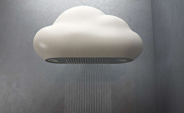 ראש מקלחת בצורת ענן (צילום: trendhunter.com)