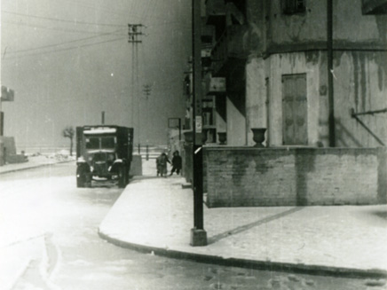 שלג בתל אביב, שנות ה-50 (צילום: גבי ודוד ענתבי, פיקיוויקי)
