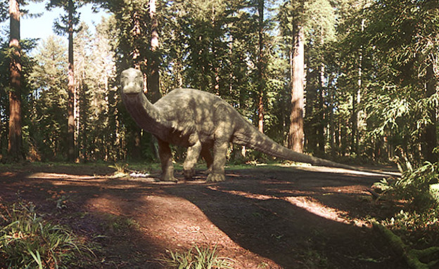 מתוך האפליקציה Jurassic World: Apatosaurus