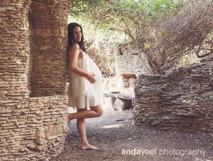 ההריון של מישלי (צילום: אנדה יואל)