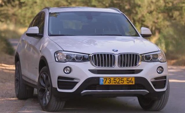 מבחן הדרכים של BMW X4 (צילום: מתוך אנשים, שידורי קשת)