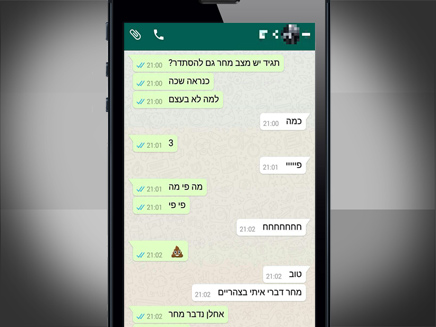 מתוך ההתכתבות בין הסוכנת לאחד החשודים