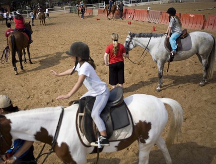 קייטנות אוגוסט 2015 - סוסים (צילום: תומר אפלבאום)