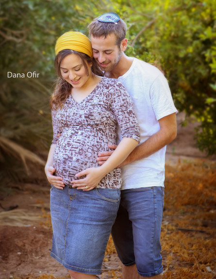 צילומים צנועים בהריון - דנה אופיר (צילום: דנה אופיר)