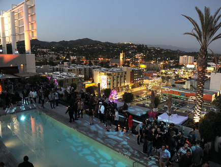מלון w לוס אנג'לס (צילום: Angela Weiss, GettyImages IL)