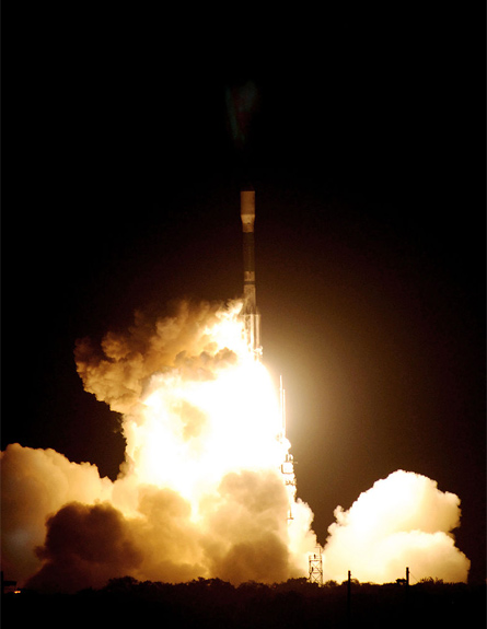 שיגור טלסקופ החלל קפלר (צילום: נאס"א)