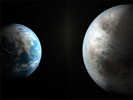 נמצא כוכב דומה לכדור הארץ (צילום: חדשות 2)