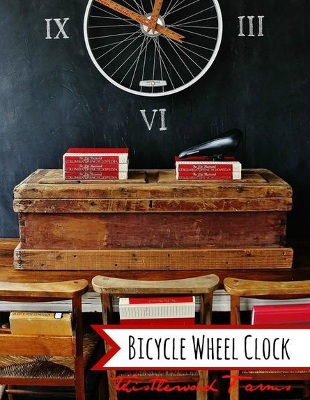 אופניים, שעון (צילום: Bead&Cord)