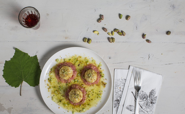 כדורי לבנה במילוי דג - למא שחאדה כדורי לבנה במילוי דג - למא שחאדה