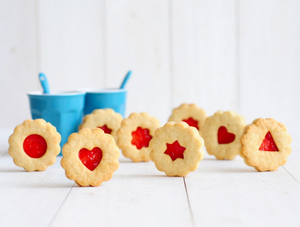 עוגיות ריבה (צילום: שרית נובק - מיס פטל, mako אוכל)