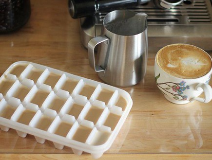 טריקים לבית, קוביות קפה (צילום: מתוך האינסטגרם של siwoodari)