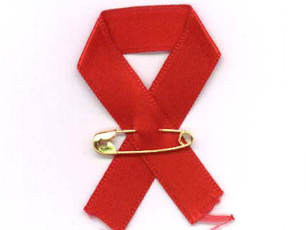 סרט אדום, סמל האיידס (צילום: חדשות 2)