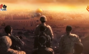 חיילים מוסלמים כובשים את ירושלים (צילום: מתוך הסרטון)