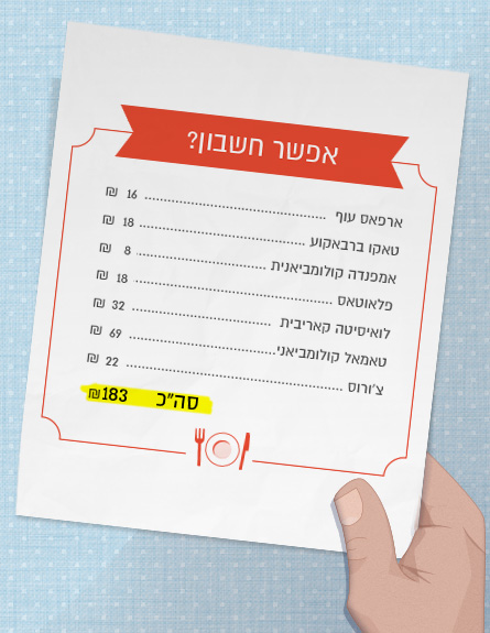 אפשר חשבון מירנצ'ו