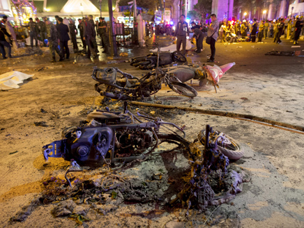הפיגוע בבנגקוק (צילום: רויטרס)