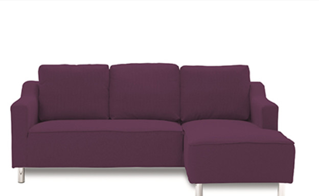 ספה תלת מושבית דגם KLICK ברשת URBAN. 1,890 שקל.  (צילום: ישראל כהן)