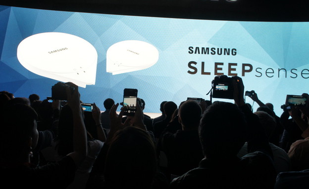 Samsung SleepSense, חיישן שינה שעושה קפה (צילום: אהוד קינן, ברלין, NEXTER)