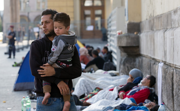 משבר הפליטים (צילום: Matt Cardy, GettyImages IL)