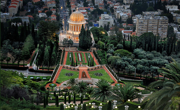 מקדש הבהאי, חיפה (צילום: Dani Lavi , ויקיפדיה)