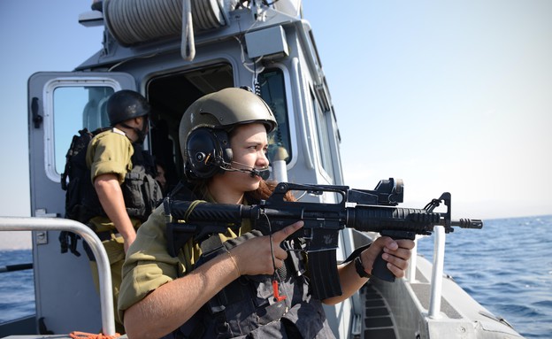 לוחמות סנפיר (צילום: דובר צה"ל, באדיבות גרעיני החיילים)