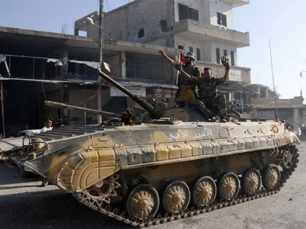 רוסיה הודתה: מסייעים לצבא הסורי (צילום: רויטרס)