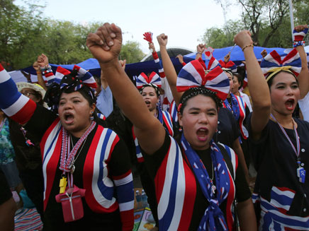 מהפכה צבאית בתאילנד (צילום: חדשות 2)