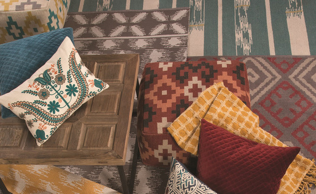 צמר שטיחים יפים, המגמה האתנית צוברת תאוצה- שטיחים של המותג ג'איפור (צילום: יחצ צמר שטיחים יפים)