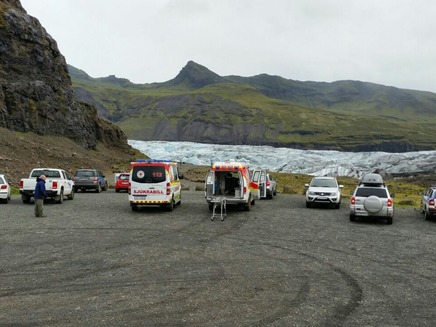 מקום התאונה, איסלנד, אתמול