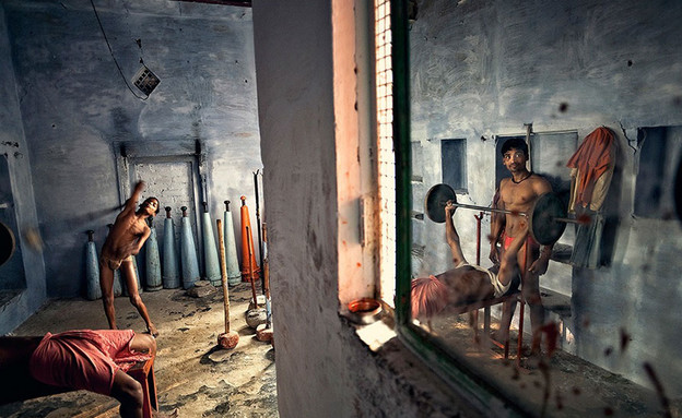 חדר כושר בהודו (צילום: התמונות באדיבות Matjaz Krivic)