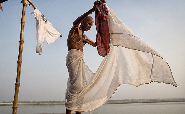 נזיר בהודו (צילום: התמונות באדיבות Matjaz Krivic)