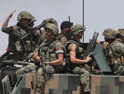 צבא לבנון (צילום:   AFP)