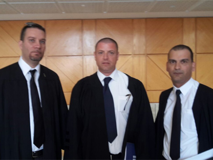 עורכי הדין של הנאשמים (צילום: חדשות 2)