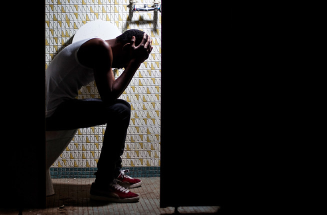גבר בדיכאון (צילום: Getty Images)