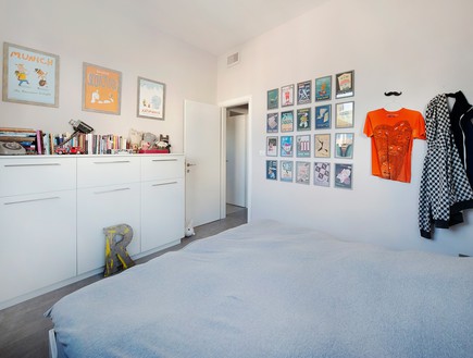 הדירה של מיקי וזיו, חדר שינה (2) (צילום: עומרי אמסלם)