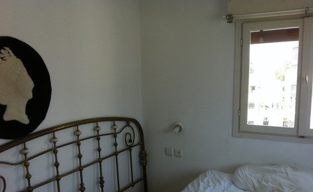 הדירה של מיקי וזיו, חדר שינה לפני (צילום: צילום ביתי)
