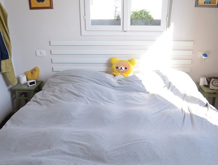 הדירה של מיקי וזיו, חדר שינה (צילום: עומרי אמסלם)
