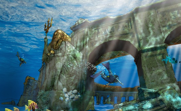 דובאי, הפארק התת ימי (צילום: reefworlds.com)
