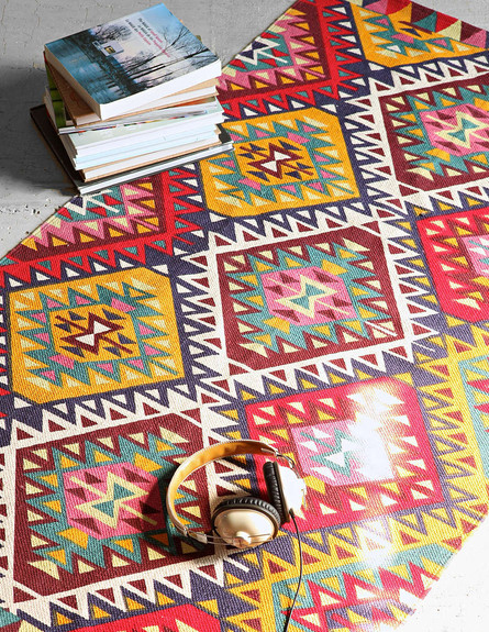 עיצוב מקסיקני, שטיח, ג,  3) (צילום: יחצ Urban Outfitters)