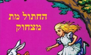 העטיפה האלטרנטיבית ל"עליסה בארץ הפלאות" (צילום: מתוך עמוד הפייסבוק של שירה מירב)