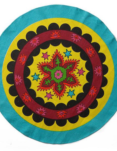עיצוב מקסיקני, ג, שטיח של רשת ג'ינג'ר, (2) (צילום: יחצ ג'ינג'ר )