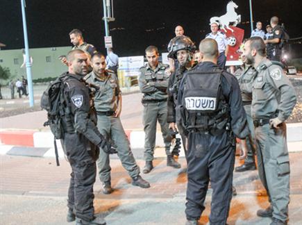 המשטרה לא לוקחת סיכונים (אלן שיבר) (צילום: ספורט 5)