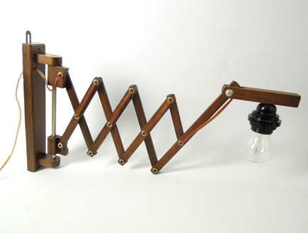 איביי, גוף תאורה וינטג' בעיצובו של צ'רלס איימס (צילום: ebay)